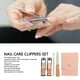 thumbnail image 4 of Juego De Manicura, Cortaúñas Ergonómico, Herramientas De Belleza, Cucharas Para Los Oídos, Limas De Uñas, Aseo Portátil Con Bolsas De Almacenamiento De PU Rosa Para El Lugar, 4 of 7