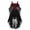 W-Watermelon Red766, variant on Halloween Womens Dresses, Mesh Sheer Bell Half Sleeve High-Low Dress, Off The Shoulder Gothic Dresses For Women