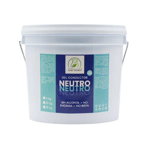 Gel Conductor Facial/corporal Para Aparatología Productos Mart Mexico 4 Kilos