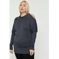 thumbnail image 6 of Long Sleeves Solid Top 3XL, 6 of 8