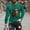 Mint Green, variant on Hanes Merry Christmas Gnome Shirt for Men Long Sleeve Animal Printing Graphic Christmas Pajamas Holiday Top T-Shirt-White XXXL