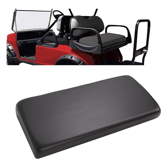 Seat Bottom Cushion Compatible with 1979-2000.5 Club Car DS Golf Cart Plastic Foam Wood