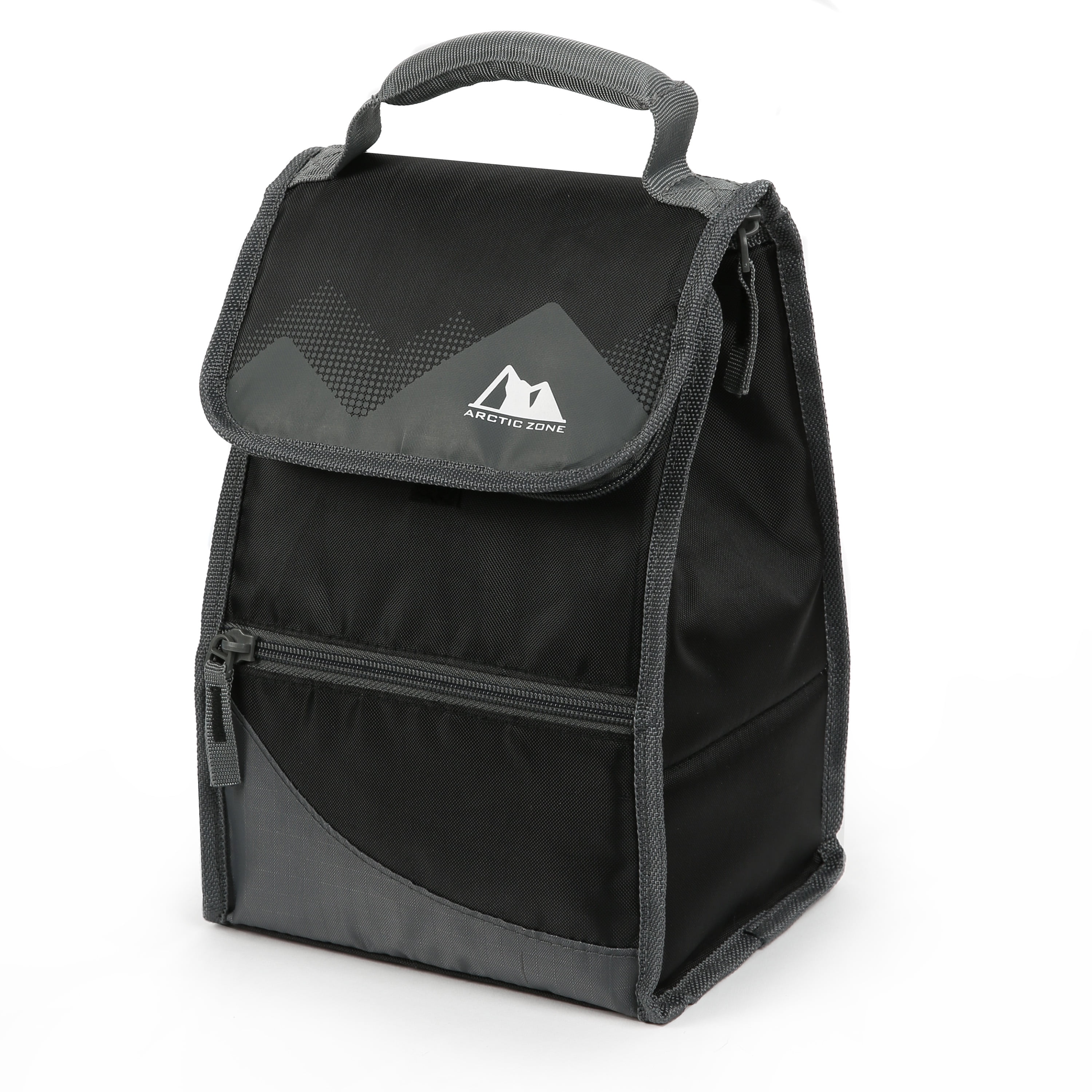 new trip Lunch Box＜Black＞ Arctic Zone Expandable Upright HardBody® Lunch Box, Black