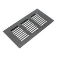 thumbnail image 2 of Grille Rectangle Shape Aluminum Alloy Wall Ventilation Cover for Cabinet Wardrobe Cupboard , 80x600mm, 2 of 8