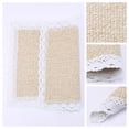 thumbnail image 5 of Unique Bargains Rustic Set of 4 Rectangle Woven Placemats Apricot 17.7x11.8inch, 5 of 6