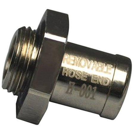 EZ (H-001) Silver Small Hose End