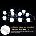 thumbnail image 3 of Miangastore Vanity Lights for Mirror with 10 Dimmable Bulbs USB LED Vanity Light Kit (White), 3 of 9