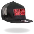 thumbnail image 5 of Hot Leathers GSH2022 Live Fast Die Old Snapback One Size, 5 of 5
