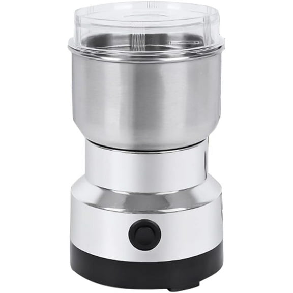 Mini Coffee and Spice Grinder,Grinder Household Mini Stainless Steel Electric Pulverizer Four Edged Blade 150W High Power Ultrafine Coffee Triturator for coffee beans,Spices,Herbs,Seeds