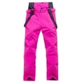 thumbnail image 2 of Pantalones de esquí Pantalones de snowboard con tirantes forrados impermeables unisex, 2 of 2