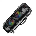thumbnail image 4 of Altavoz Portátil Inalámbrico con Bluetooth, Columna de Subwoofer con Centro de Música, Altavoz Grande y Potente, Micrófono, Disco U, Tarjeta TF, 4 of 5