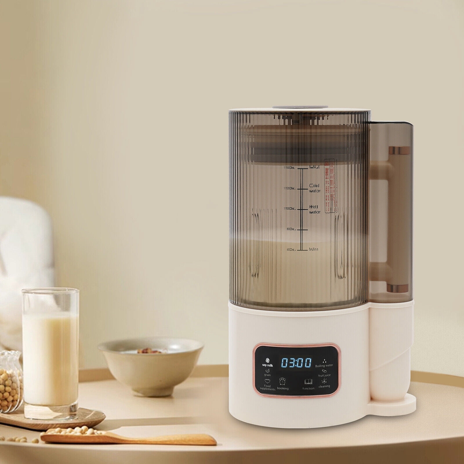 Modern Soy Milk Machine, Home Premium Soy Milk Machine, High-performance Soy Milk Machine for 3-5 People