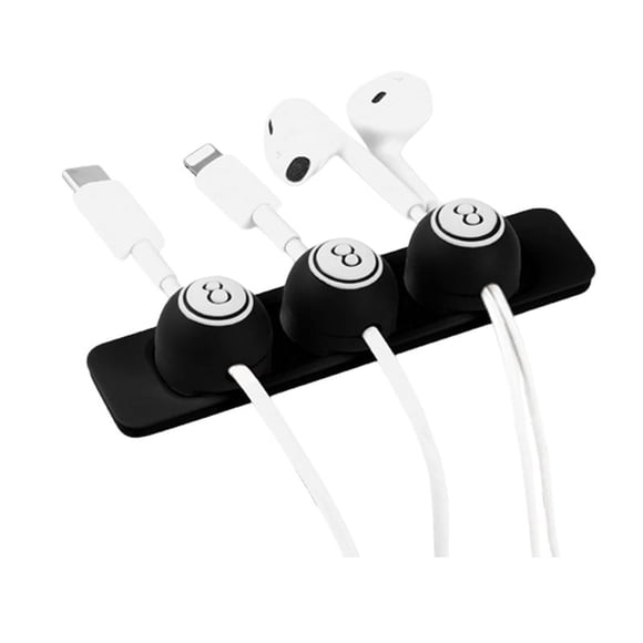 Soporte magnético para cables, soporte magnético para cables, gestión de cables para el coche, clips magnéticos para cables, soporte para cables de escritorio (fútbol)