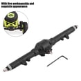 thumbnail image 3 of RC Rear Axle Assembly, Upgrade Accessories Rear Axle Ge-arbox Parts for WLtoys 12428 12423 RC Car, RC Car Metal Rear Axle Upgrade Accessories, Aluminum Alloy Metal Rear Axle Assembly, 3 of 9