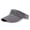 Grey, variant on Unisex Outdoor Sport Denim Baseball Cap - Solid Color, Sun Protection, Empty Top Design for Men and Women