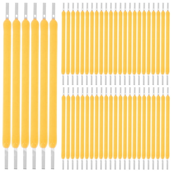 KAKOWELY 100pcs LED Filament Parts Hard Filament 38mm Light Filament Lamp Filament,1.57X"X0.08"X0.08"