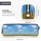 thumbnail image 3 of Easygdp Blooming Sunflower Field para Estuche de Lápices de Cuero, Estuche de Papelería de Cuero, Estuche de Gran Capacidad con Cremallera, 3 of 7