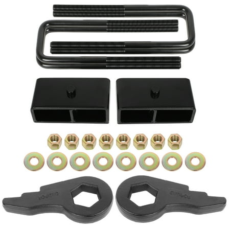 cciyu Leveling lift kit 1 inch-3 in Front 2" Rear for Silverado 1500 HD 2001-2006,for Silverado 2500 HD 3500 HD 2007-2010,for Sierra 1500 HD 2001-2006,for Sierra 2500 HD 3500 HD 2007-2010