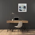thumbnail image 3 of Vertentes, Jeanette 26x26 White Modern Wood Framed Museum Art Print Titled - Abstract Morning, 3 of 4