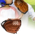 thumbnail image 6 of harayaa Baseball Fielding Glove Thicken Softball for Adults Women Men Brown 29cmx20cm, 6 of 9