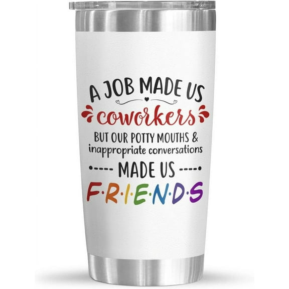 Coworkers Gifts- Employee Appreciation Day, Birthday Gifts Ideas - Work Bestie, Staff, Office Friendship Gifts for Women - Farewell, Going Away Gift for Coworker Woman - 20 oz Tumbler