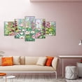 thumbnail image 4 of Cuadros Decorativos 5 piezas 5D bricolaje completo taladro diamante pintura Lotus bordado punto de cruz Kits decoración Ehuebsd Nuevos Originales, 4 of 8