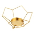 thumbnail image 3 of Candle Holder, Gold Tealight Holder Anti Rust  For Home For Dining Table, 3 of 8