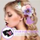 thumbnail image 4 of unbranded 2Ud Adorno Floral Para Estilo Japonés Para Fiesta, 4 of 7