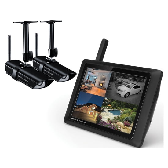 Uniden G955 Wireless 9" Video Surveillance Monitor with 2 Outdoor
