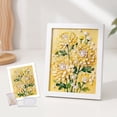 thumbnail image 4 of Gardjoe Framed Sunflower Pearl Painting Kit with 12x17cm Canvas for DIY Floral Art Decor, 5D Diamond Craft Set for Adults, Beginner-Friendly Home Accent, 4 of 5