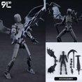 thumbnail image 1 of (Assembly Completed) T13 Action Figure Set,Dummy 13 Robot Action Figure, Lucky 13 Collectible Action Figure Articulated, 1 of 6