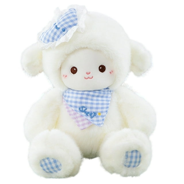 Ramo de ovejas de peluche, cordero de peluche, juguete de peluche, almohada suave y mullida, muñeco de peluche de oveja, apoyo emocional, muñeco de peluche