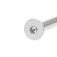 thumbnail image 3 of Tornillos de cabeza plana M4x45mm, tornillo hexagonal interno, sujetadores de acero inoxidable 304, 30 Pcs, 3 of 3