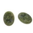 thumbnail image 1 of MERIGLARE 2 Pack Oval Natural Massage Relaxation Essential Jade Stones Set for Hot Spa, 1 of 7