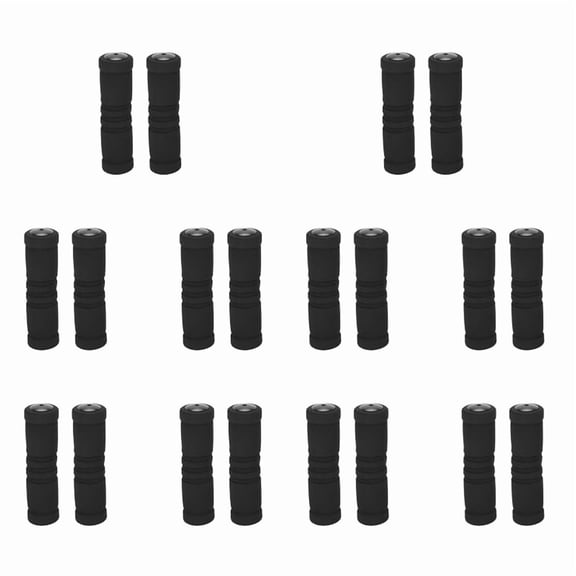 10 Pair for MTB Bike Bicycle Handle Handlebar Soft Sponge Bar Grips Black
