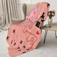 thumbnail image 4 of Yibo Horses Blanket Flannel Soft and Comfortable Anti-static Bed Sofa Blanket, 4 of 7