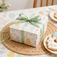 thumbnail image 4 of 3Pcs Elevate Your Easter Creations with This Delicate Cute Easter Bunny Ribbon! MORESEC a High-Quality Wired Ribbon Ideal for Gift Wrapping, Making Small Bows, and Adorning Wreaths or Holiday, 4 of 5