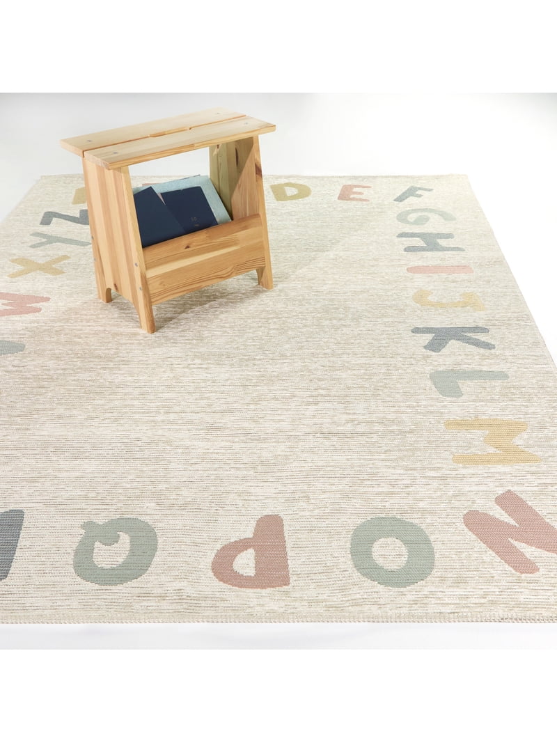 Mainstays Alphabet Indoor Rug, 3'W x 4'8