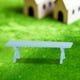 thumbnail image 4 of Simulación 1/12 casa de muebles BJD de muñeca Micro paisaje sillón modelo jardín parque decoración accesorios escritorio azul Salvador banco de la casa de muñecas, 4 of 10