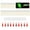 Bulb type 4.5mm, variant on 50Pcs Night Fishing Glows Stick Green Fluorescent Light Rod High Brightness Fishing Lightsticks Fit Most Float Types