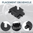 thumbnail image 3 of Reemplazo del actuador de control de la puerta de mezcla de calefacción HVAC para Ford C-Max Durable No.8L8Z19E616C 2 Pcs, 3 of 6