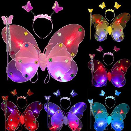 Download Double-Layer Butterfly Wings Three-Piece Silk Angel ...