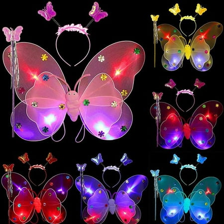 Download Double-Layer Butterfly Wings Three-Piece Silk Angel ...