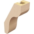 thumbnail image 5 of Ekena Millwork 3"W x 6"D x 10"H Stanfield Rough Cedar Woodgrain TimberThane Knee Brace, Primed, 5 of 6