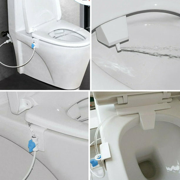 forstene pop Ripples Bidet Toilet Seat Attachment Fresh Water Clean Spray Mechanical  Non-Electric - Walmart.com