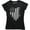Black, variant on Distressed American Flag Heart Women's 4th of July USA Flag T-Shirt