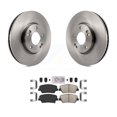 thumbnail image 1 of Transit Auto Front Disc Brake Rotors and Ceramic Pads Kit for Car 2014-2017 Kia Rondo K8A-104836, 1 of 11