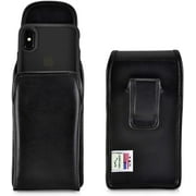 Turtleback Holster Designed for iPhone 11 Pro (2019) iPhone Xs (2018) and iPhone X (2017) Vertical Belt Case Black