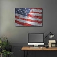 thumbnail image 5 of Luxe Metal Art 'American Flag', Metal Wall Art, 36"x24", 5 of 9