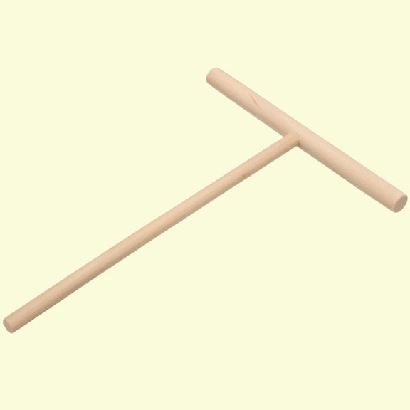 HERFIER Wood Crepe Pancake Batter Spreader Distributor Wooden Kitchen Utensil or Skillet 6.09x4.72x0.35in